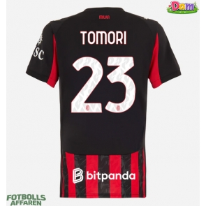 AC Milan Fikayo Tomori #23 Hemmatröja Kvinnor 2025-26 Kortärmad